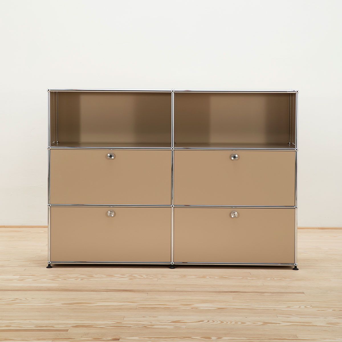 Aparador Haller 6 módulos Beige - USM
