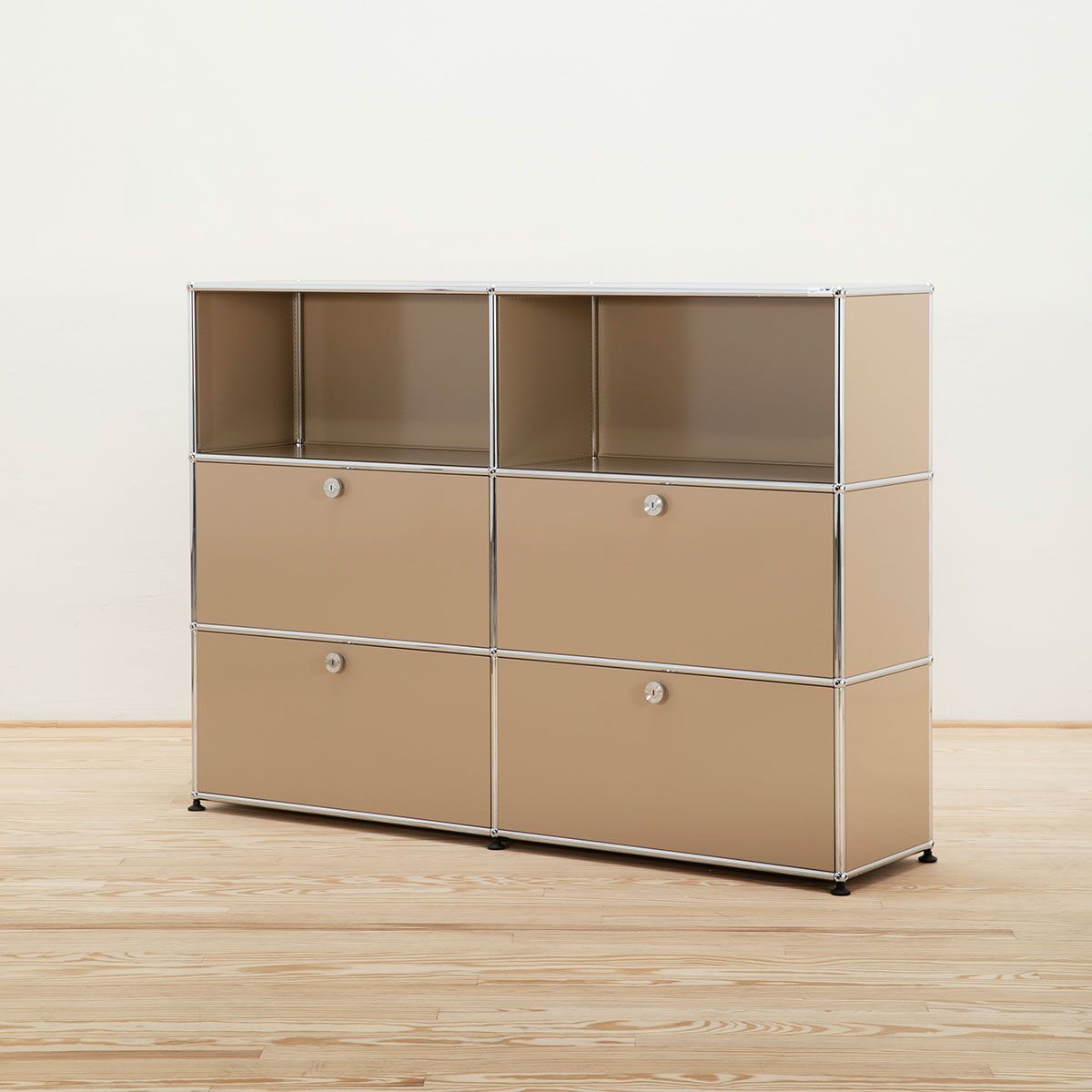 Aparador Haller 6 módulos Beige - USM Aparador Haller 6 módulos Beige - USM