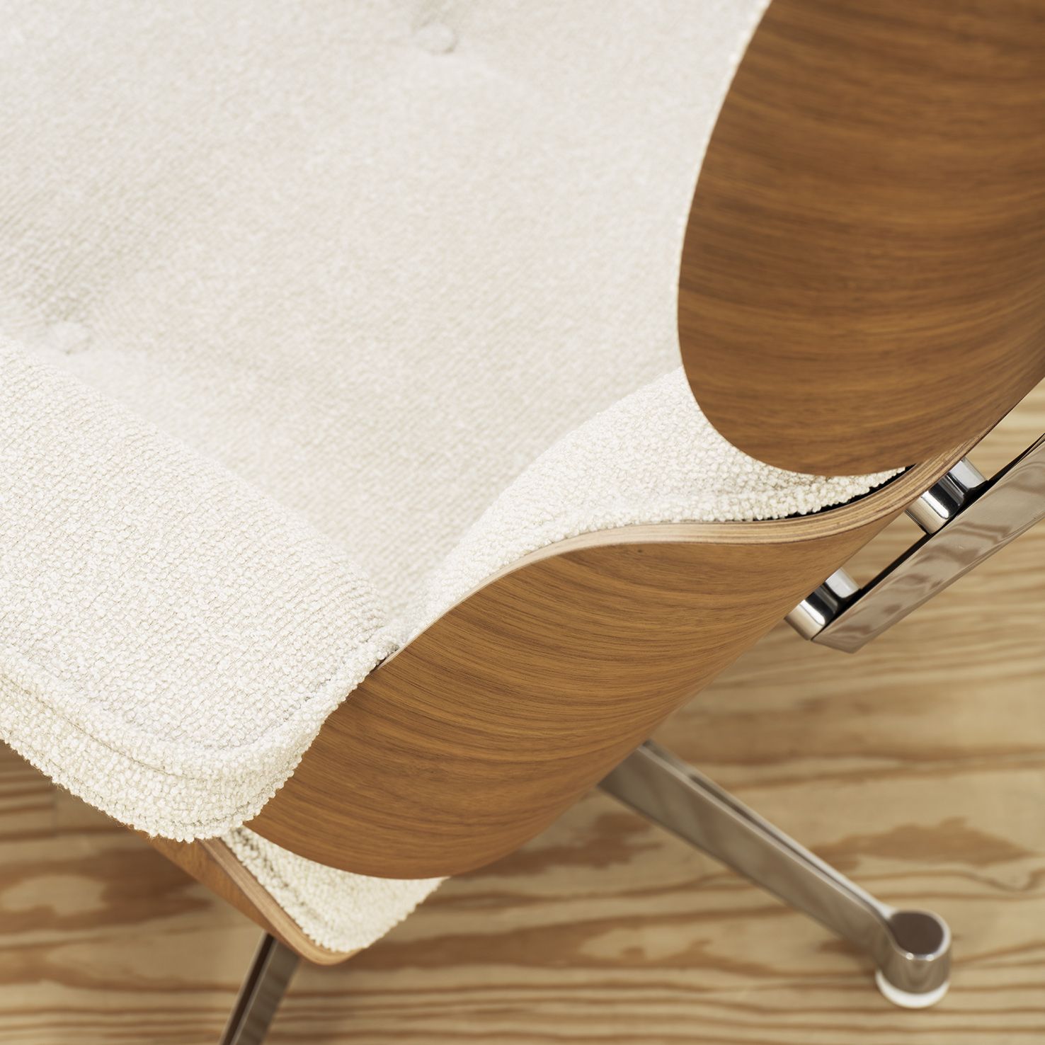 Eames Lounge Chair & Ottoman Tela - Vitra
