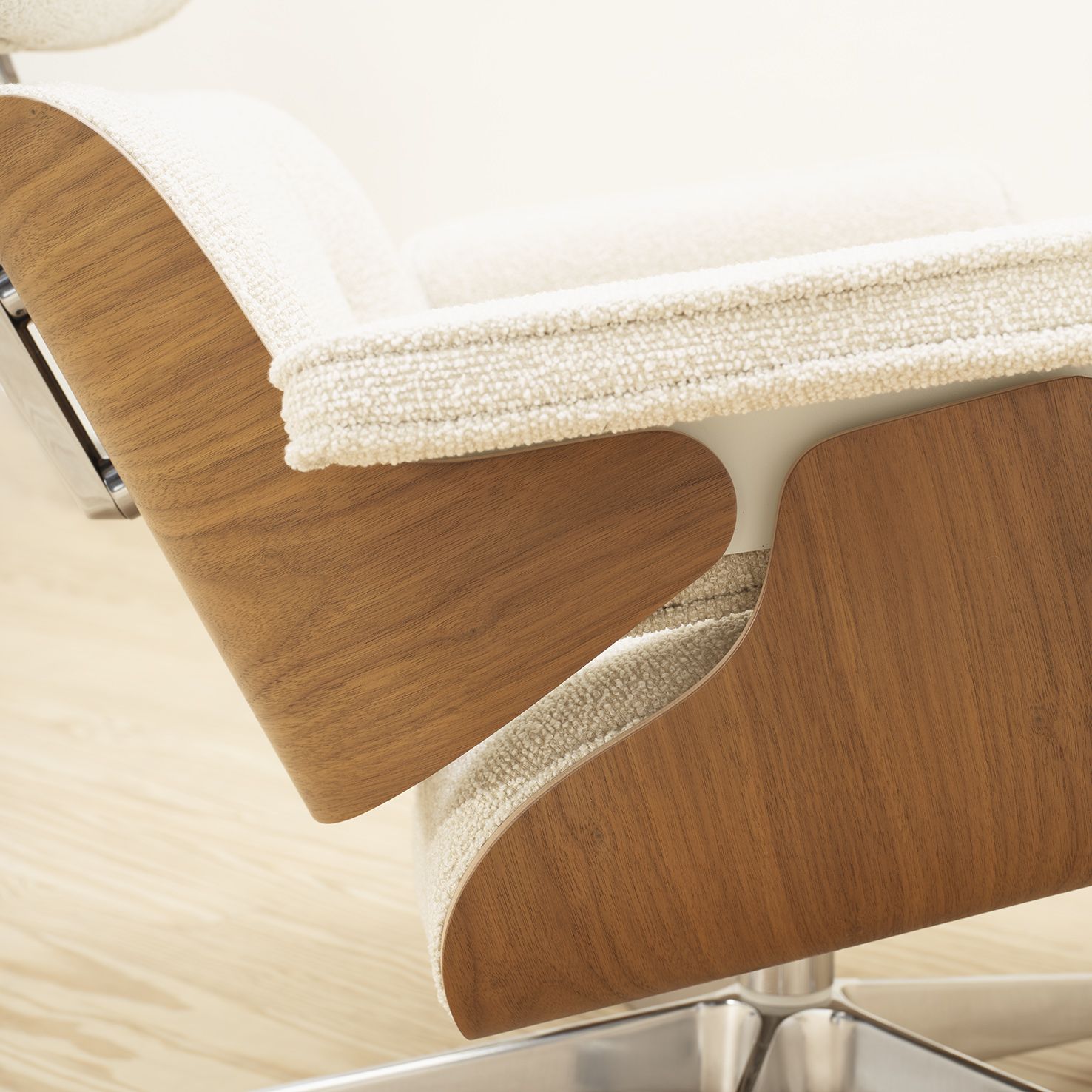 Eames Lounge Chair & Ottoman Tela - Vitra
