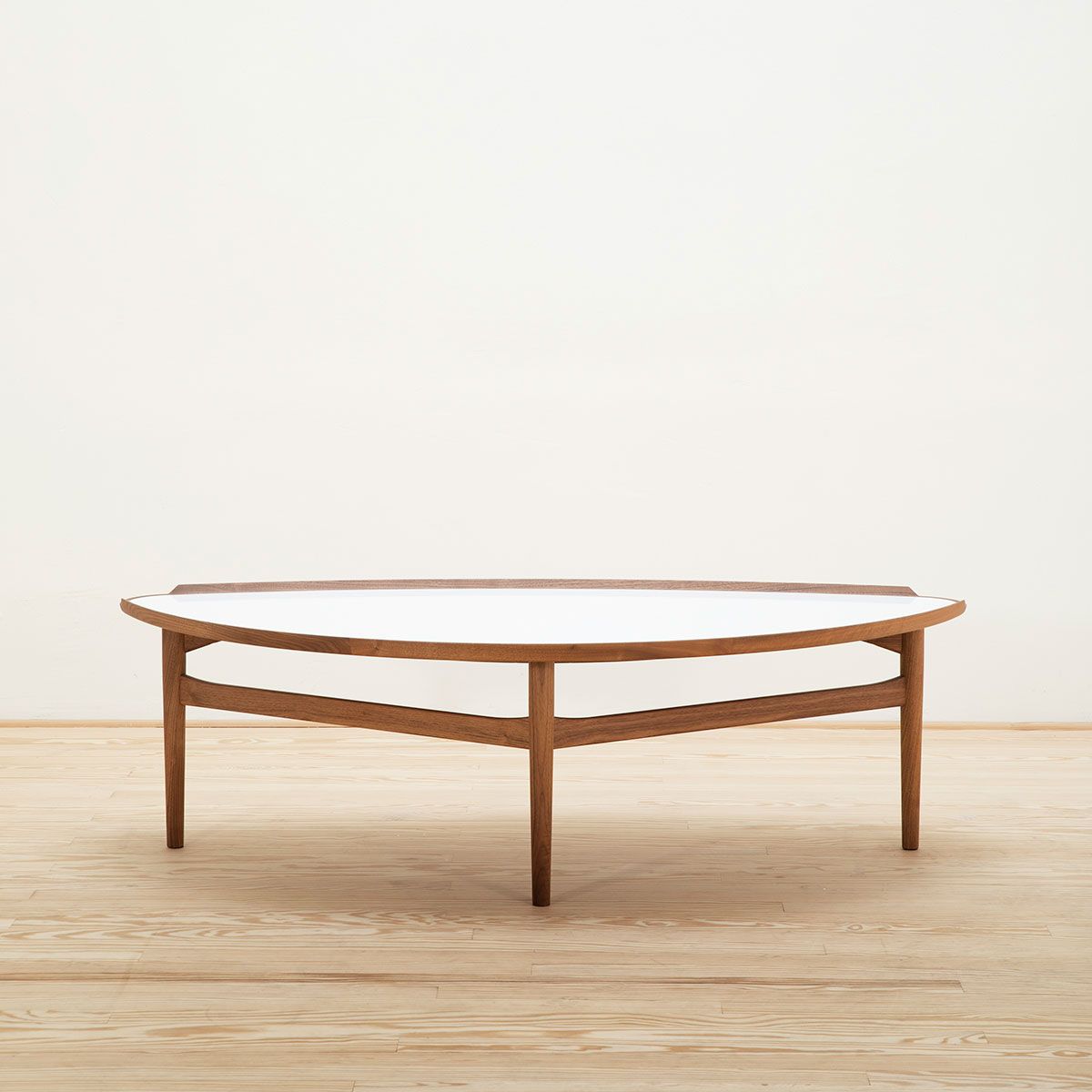 Mesa auxiliar Cocktail Nogal/Blanco - OneCollection