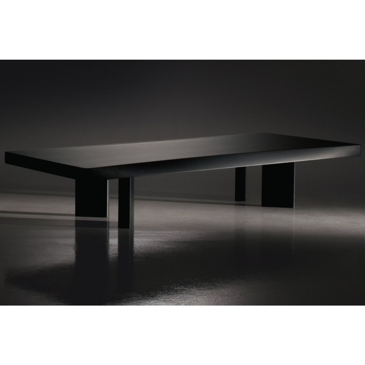 Mesa 515 Plana Roble Teñido Negro - Cassina
