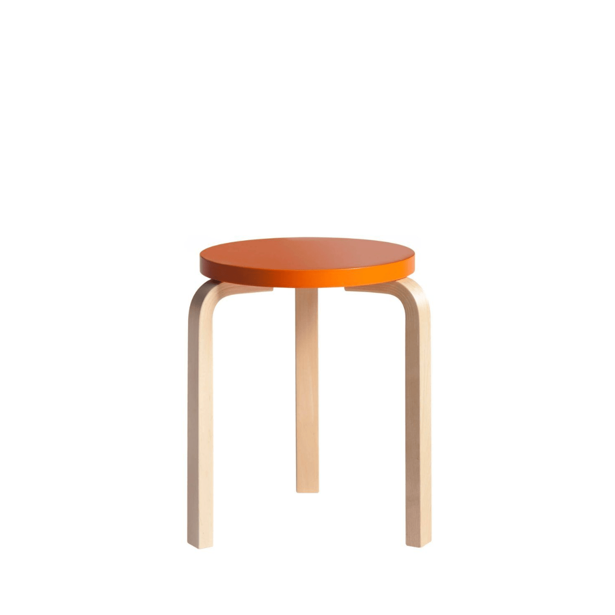 60-taburete-artek-naranja-red Taburete 60 Lacado naranja - Artek