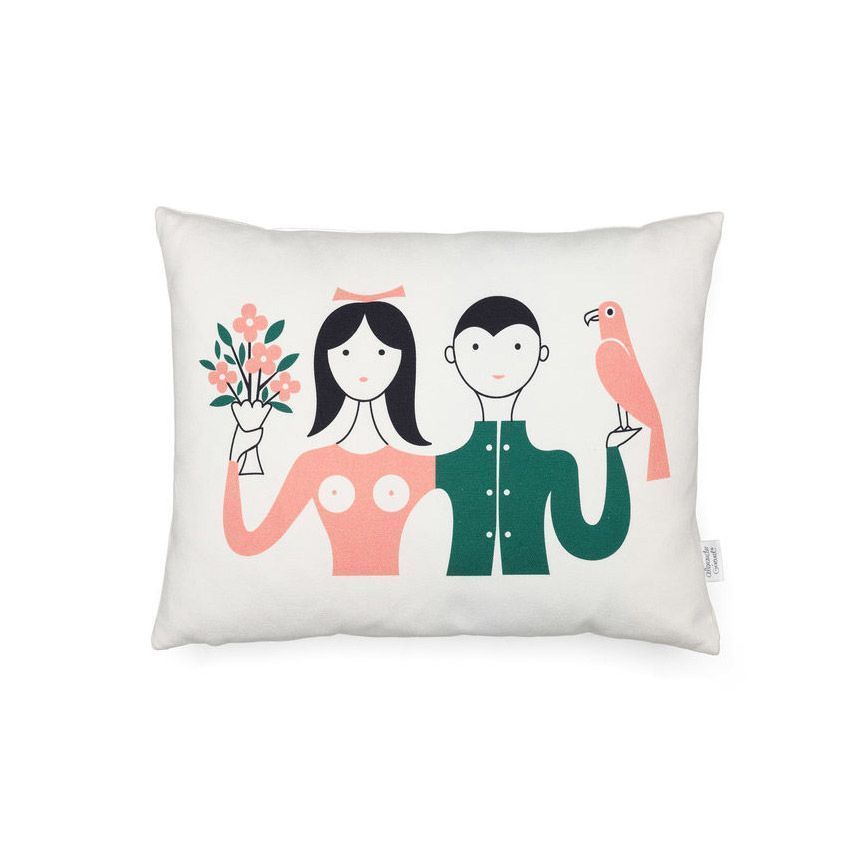 Cojín Couple de Alexander Girard - Vitra Cojín Couple de Alexander Girard editados por Vitra