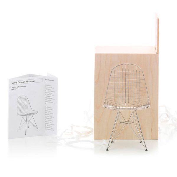 Miniatura colección Eames de Vitra Miniatura DKR Wire Chair - Vitra (copia)