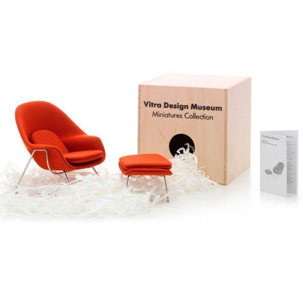 Miniatura Womb Chair & Ottoman – Vitra