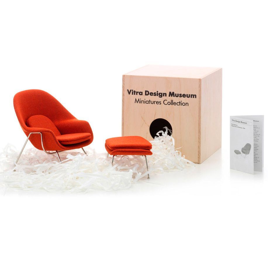 Miniatura Womb Chair & Ottoman – Vitra
