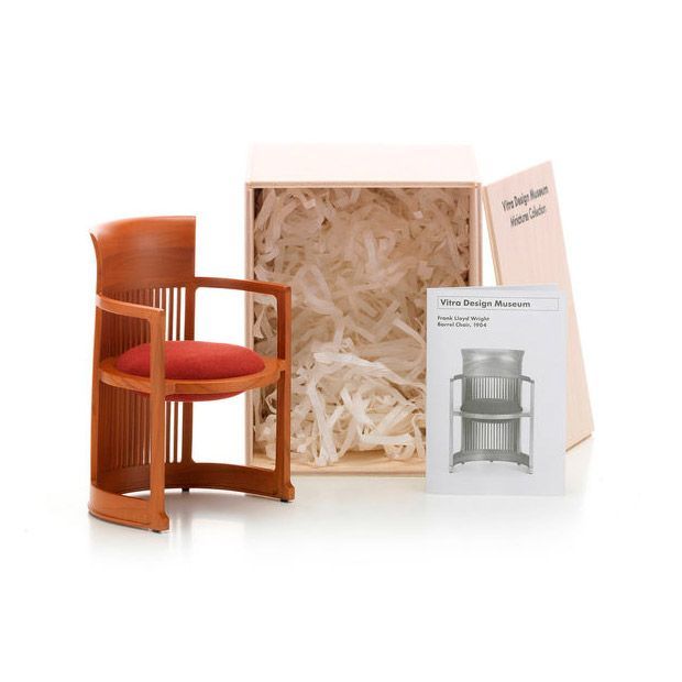 Miniatura colección Wright de Vitra Miniatura Barrel Chair – Vitra