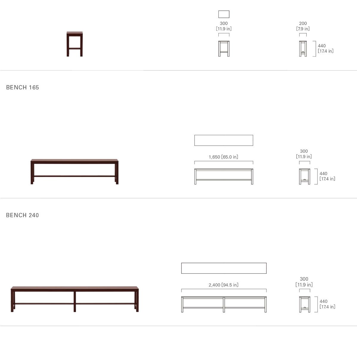 Asian Bench de Naoto Fukasawa - Maruni
