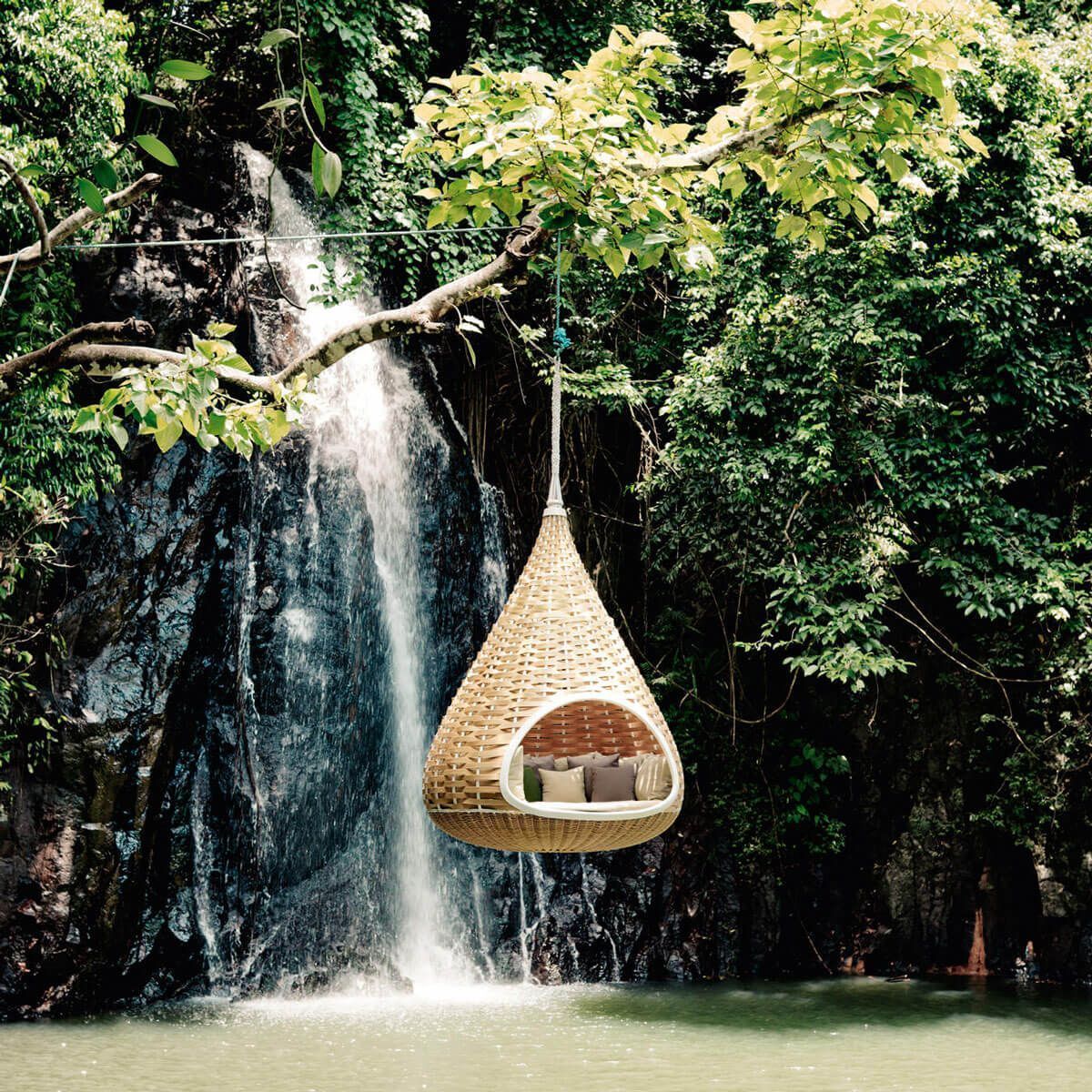Asiento Nestrest suspendido Natural - Dedon