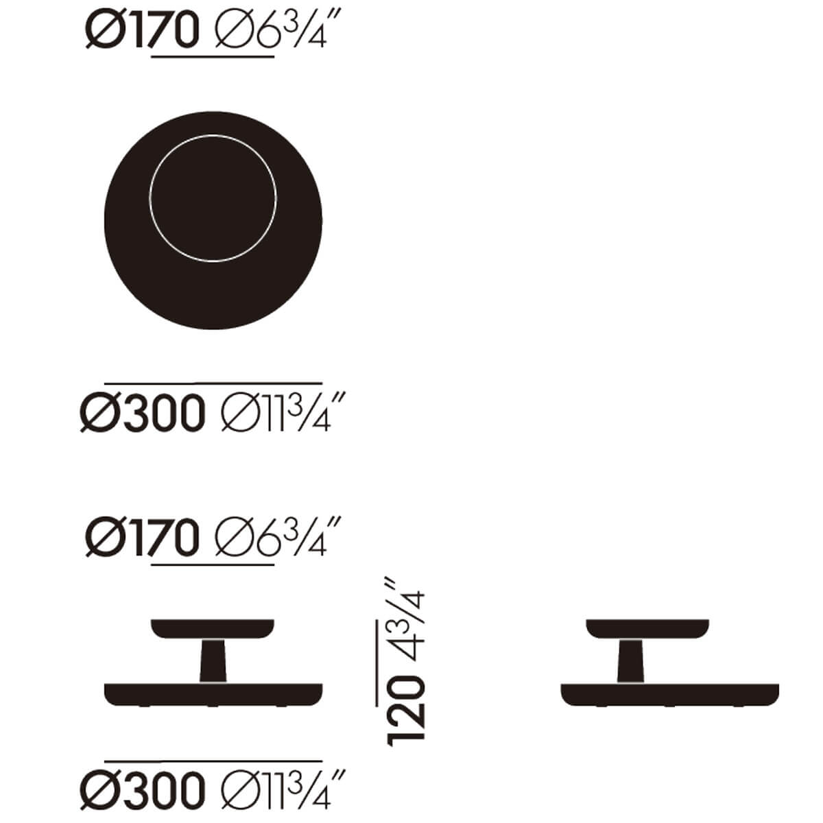 Bandeja Rotary Tray - Vitra