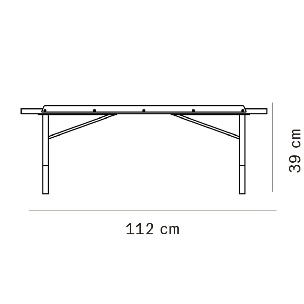 Bench Brass 112 - House of Finn Juhl