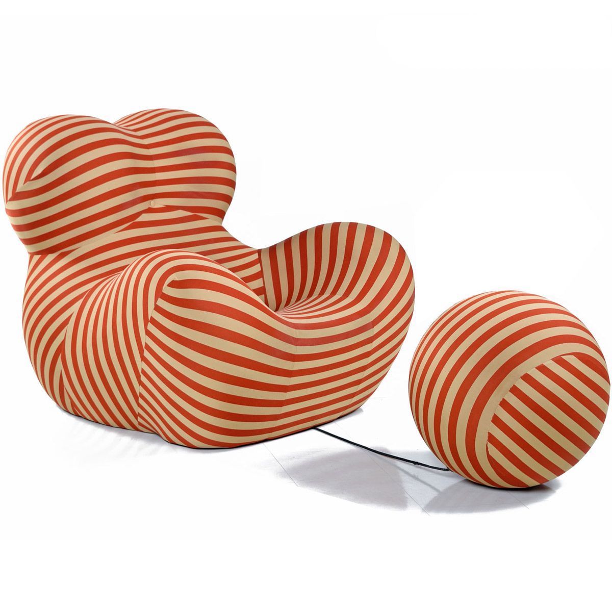 Butaca Serie UP 2000 Soara rayado - B&B Italia Butaca Serie Up 2000 Rayado - B&B Italia