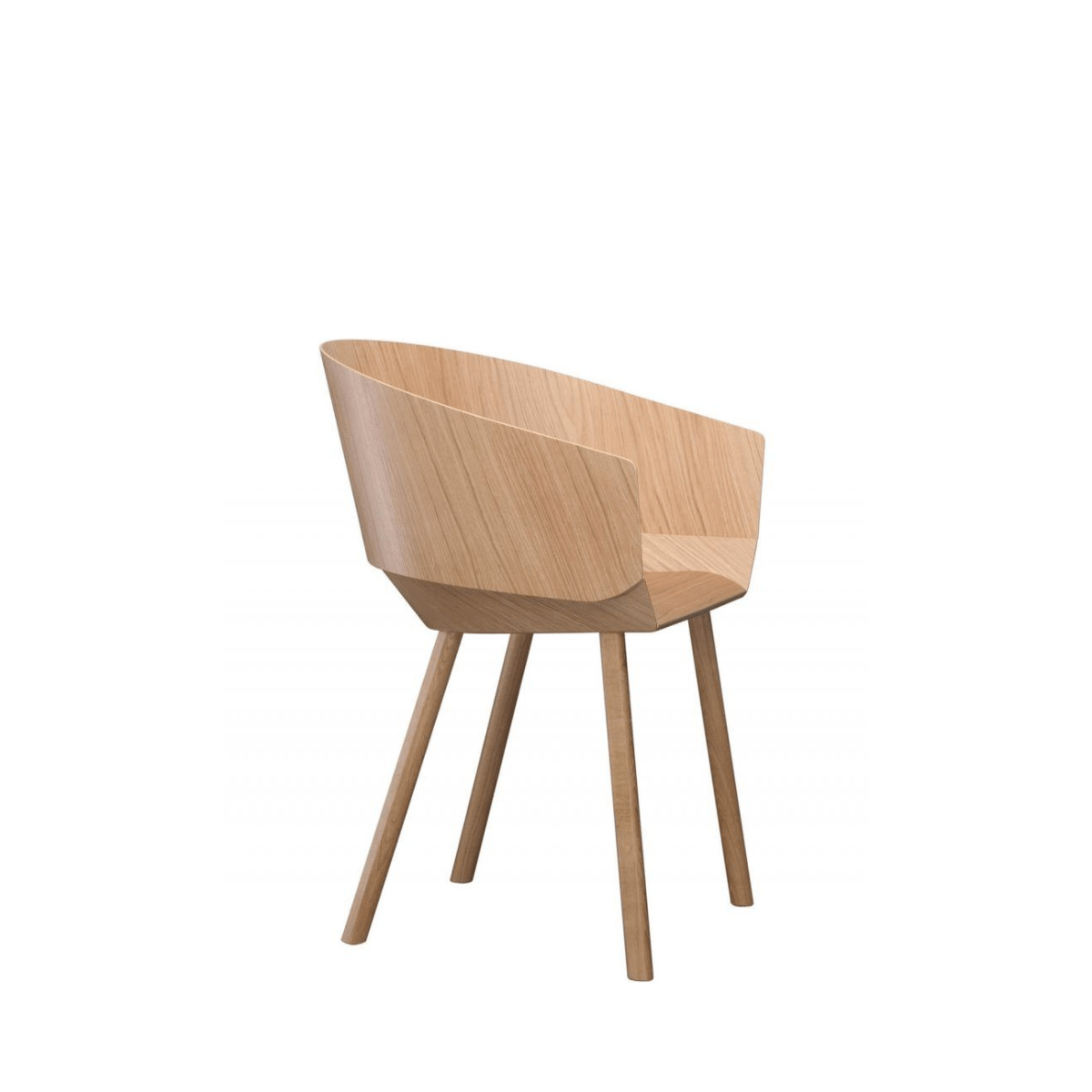 Sillón CH04 Houdini Roble - e15