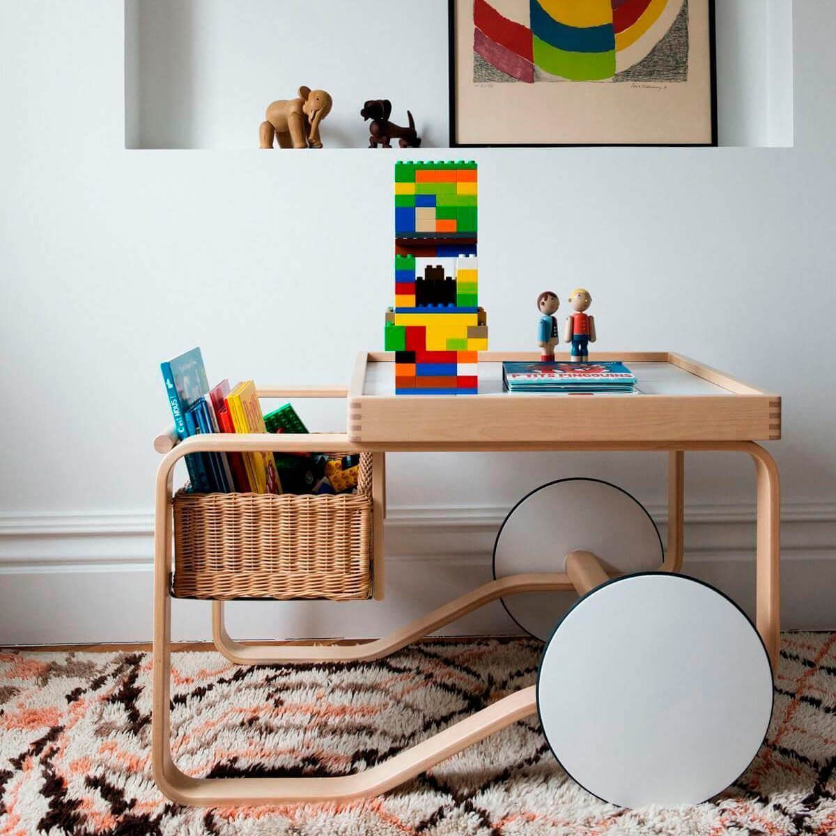 Carro Tea Trolley mod 900 - Artek