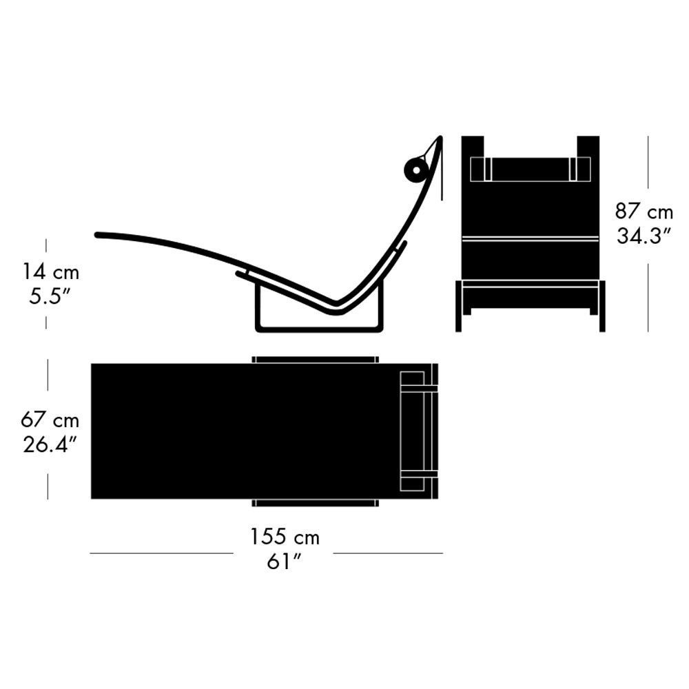 Chaise Longue PK24 - Fritz Hansen