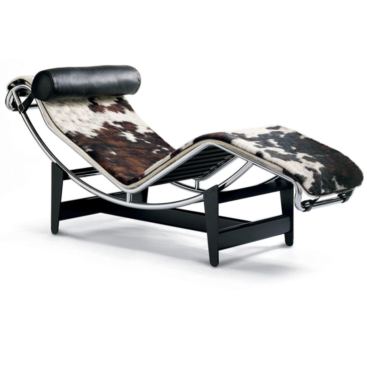 4 Chaise Longue à Reglage Continu Piel con pelo - Cassina