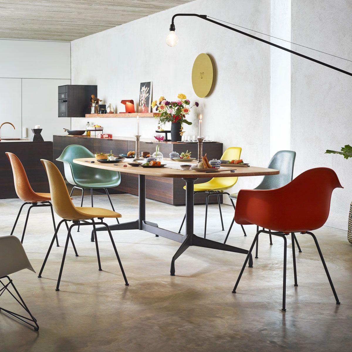 Silla Eames Plastic Chair DSX - Vitra