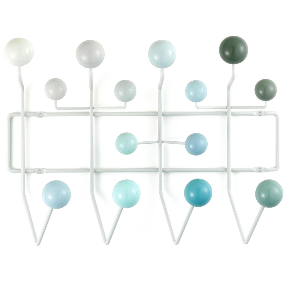 Hang it all blanco/varios tonos - Vitra Perchero Hang it All Blanco/Varios tonos - Vitra (copia)