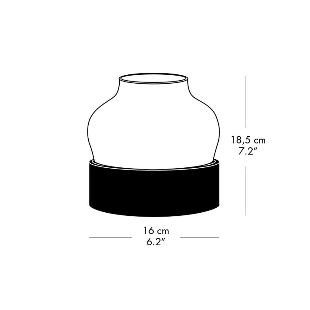 Jarrón Vase Low - Fritz Hansen