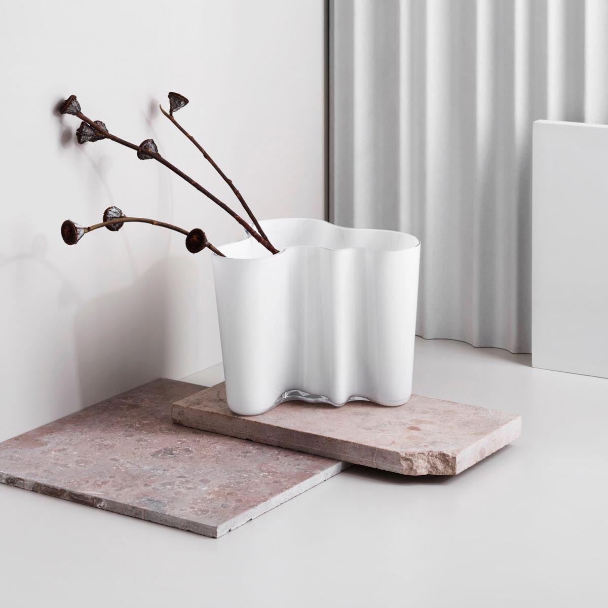 Jarrón Alvar Aalto 95 Blanco - iitala Jarrón Alvar Aalto 95 Blanco - iitala