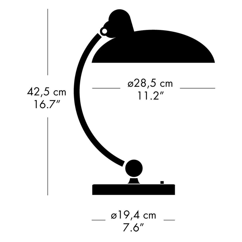 Lámpara Kaiser Idell 6631 Luxus Blanco - Lightyears