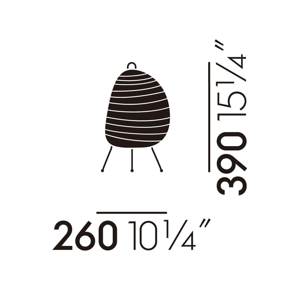 Lámpara Akari 1N - Vitra Lámpara Akari 1N - Vitra
