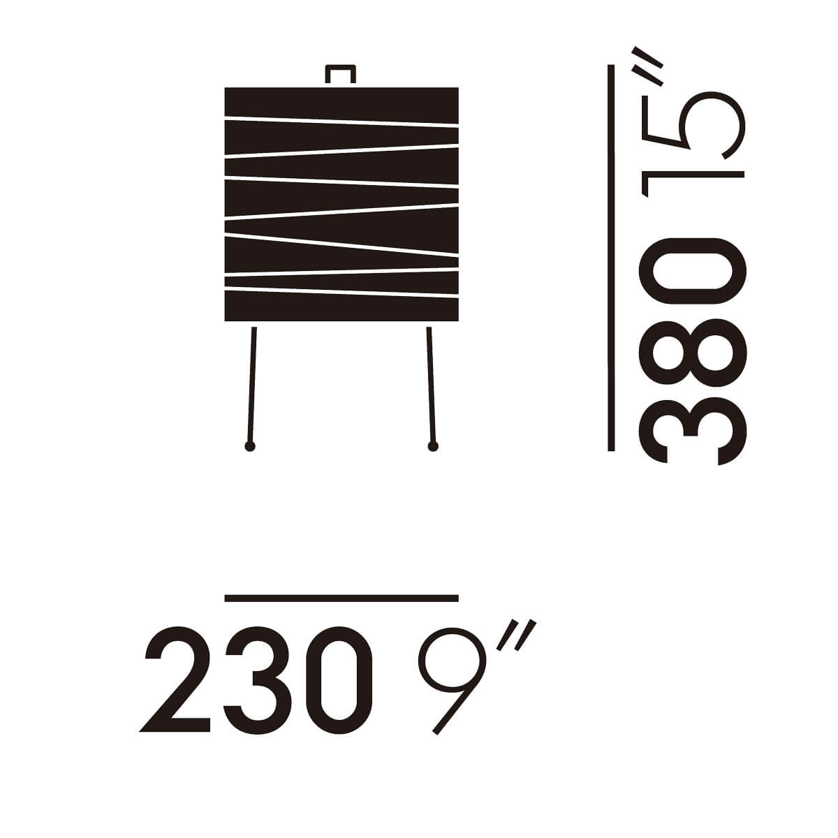 Lámpara Akari 3X - Vitra