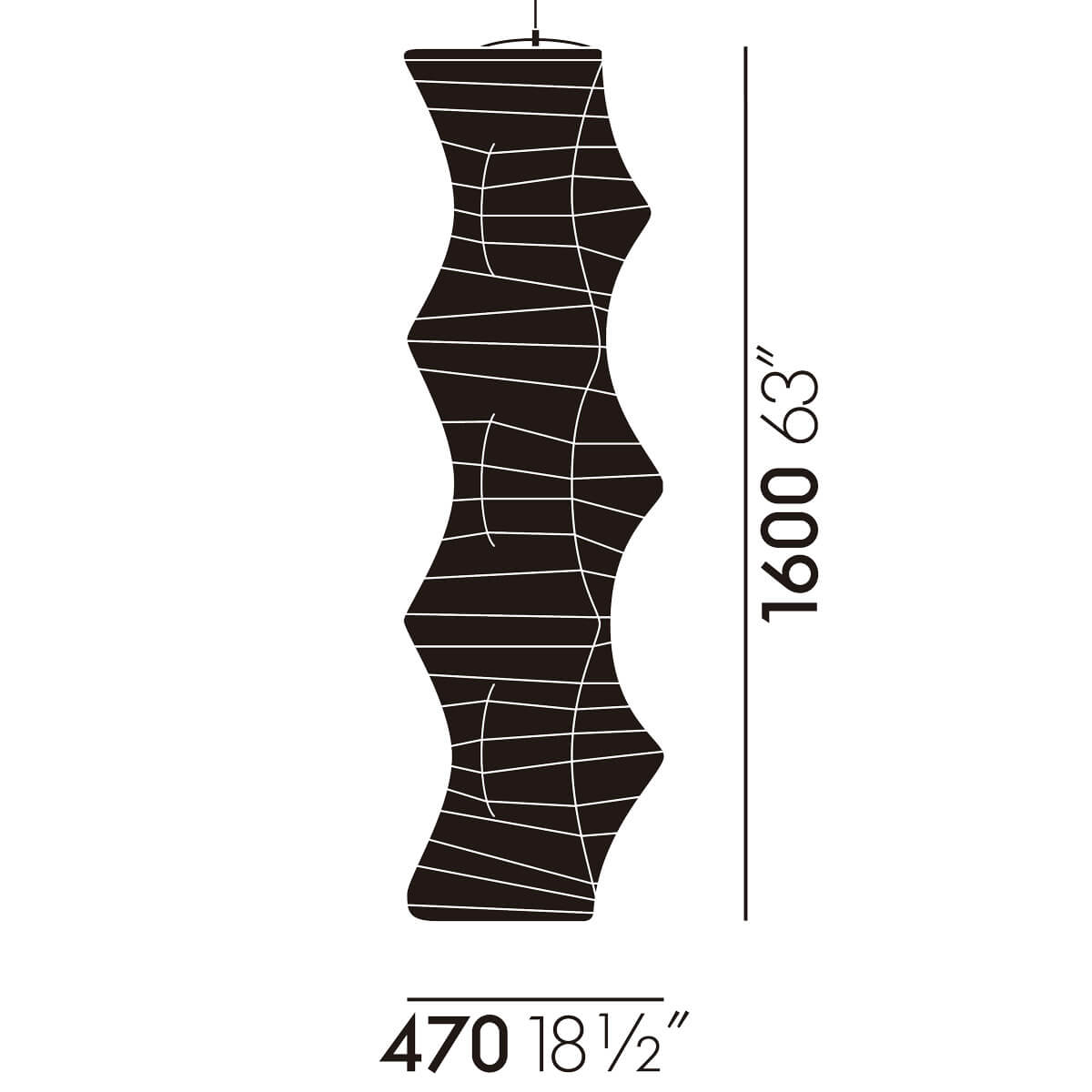 Lámpara Akari 33N - Vitra