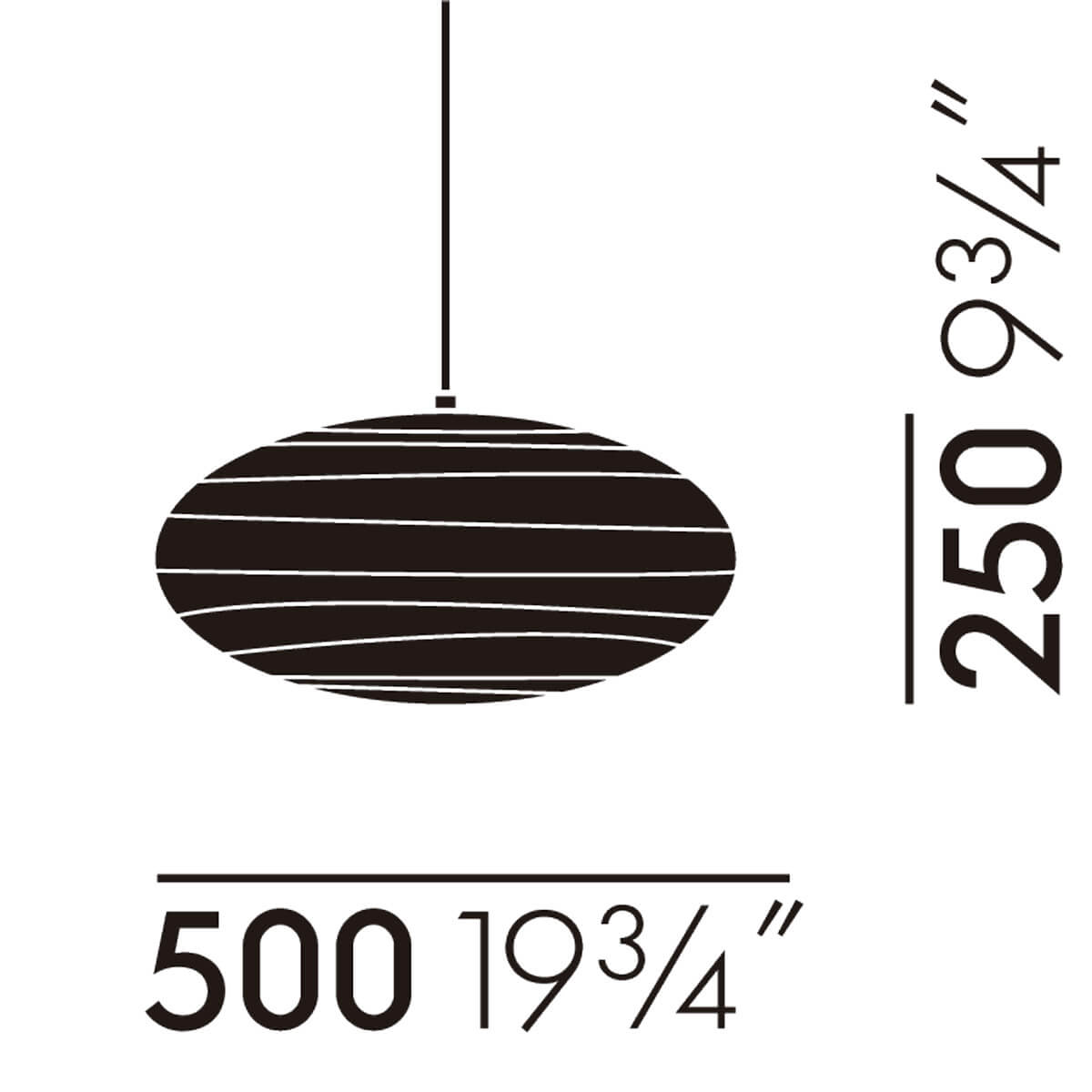 Lámpara Akari 50EN - Vitra