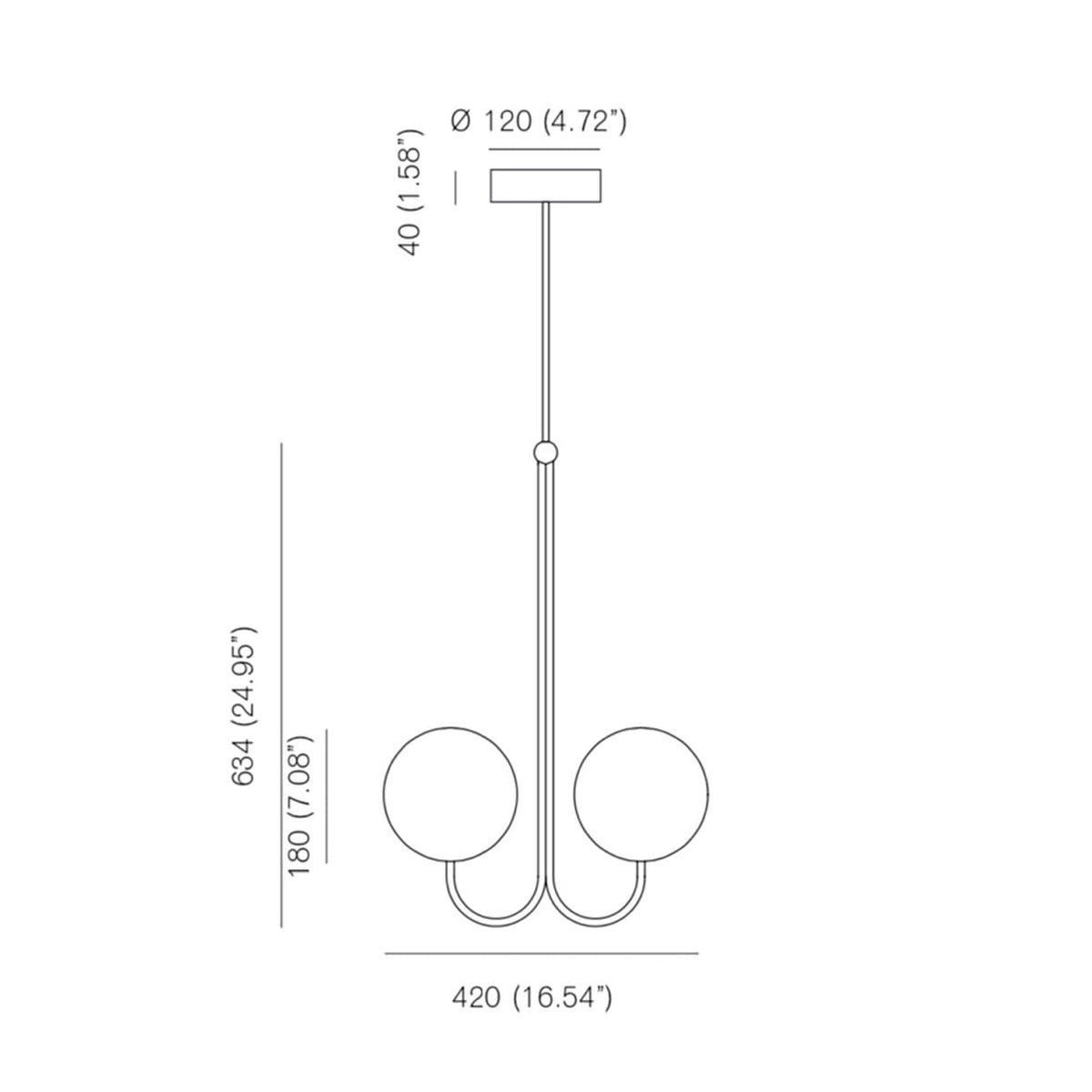Lámpara Double Angle - Michael Anastassiades