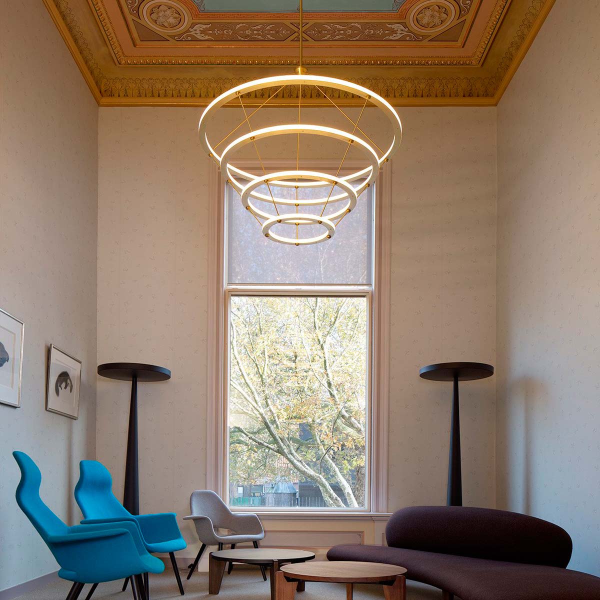 Lámpara Halo Chandelier 4 - Roll & Hill