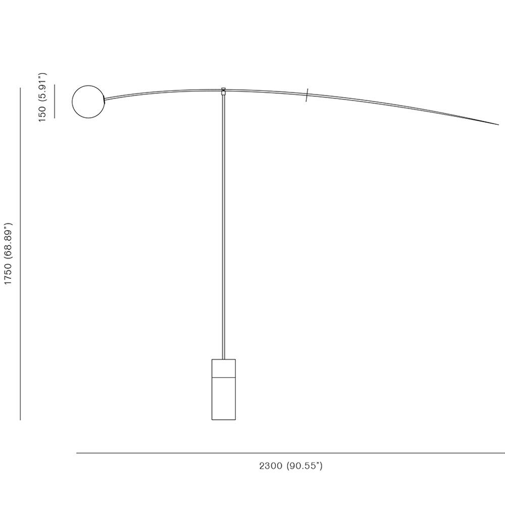 Lámpara Mobile Chandelier 5 - Michael Anastassiades Lámpara Mobile Chandelier 5 - Michael Anastassiades