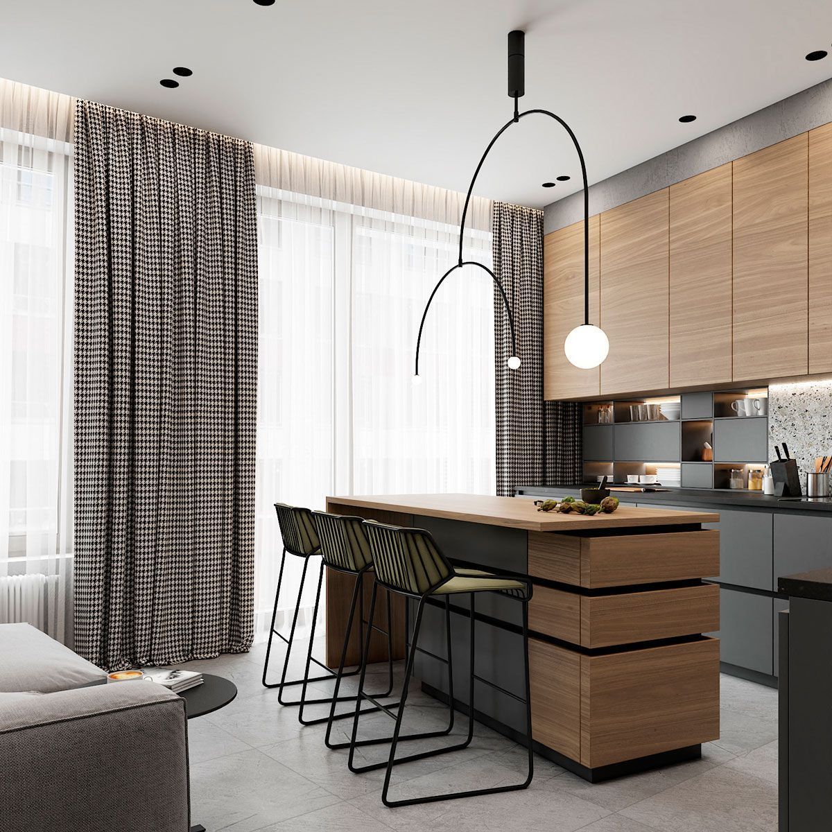 Lámpara Mobile Chandelier 9 - Michael Anastassiades Lámpara Mobile Chandelier 9 - Michael Anastassiades