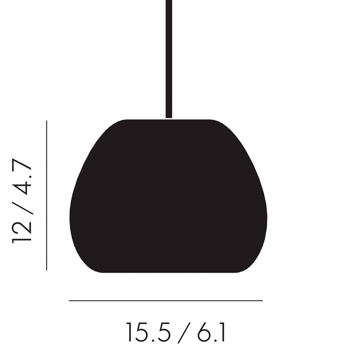 Lámpara Void Mini Pendant - Tom Dixon Lámpara Void Mini Pendant - Tom Dixon