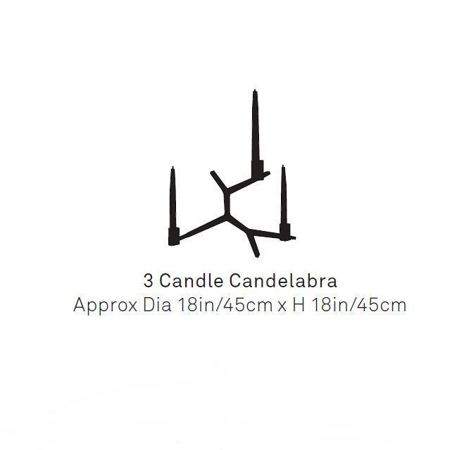 Candelabro Agnes 3 - Roll & Hill