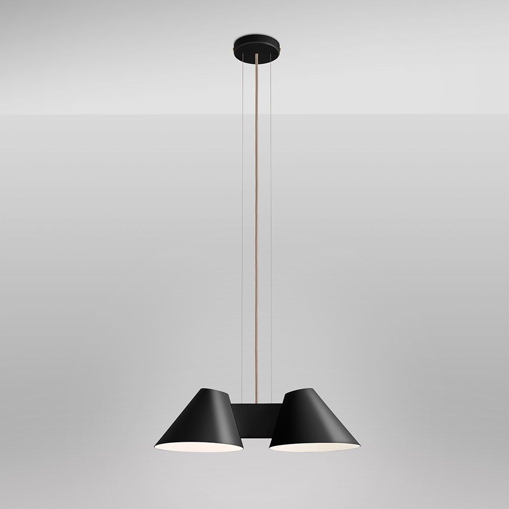 Lámpara suspendida Billy HL negro - Kalmar Lámpara Billy HL Negro - Kalmar (copia)