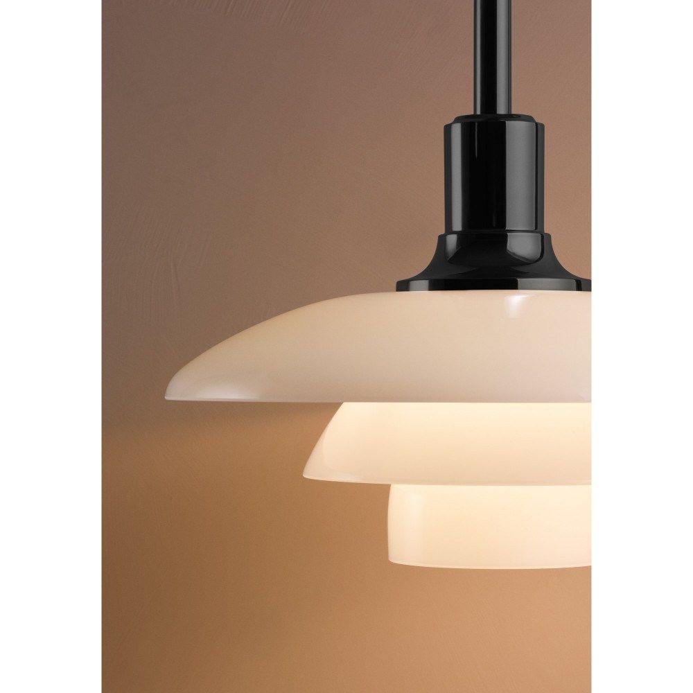 Lámpara PH 3½-3 Glass suspendida de Poul Henningsen editada por Louis Poulsen