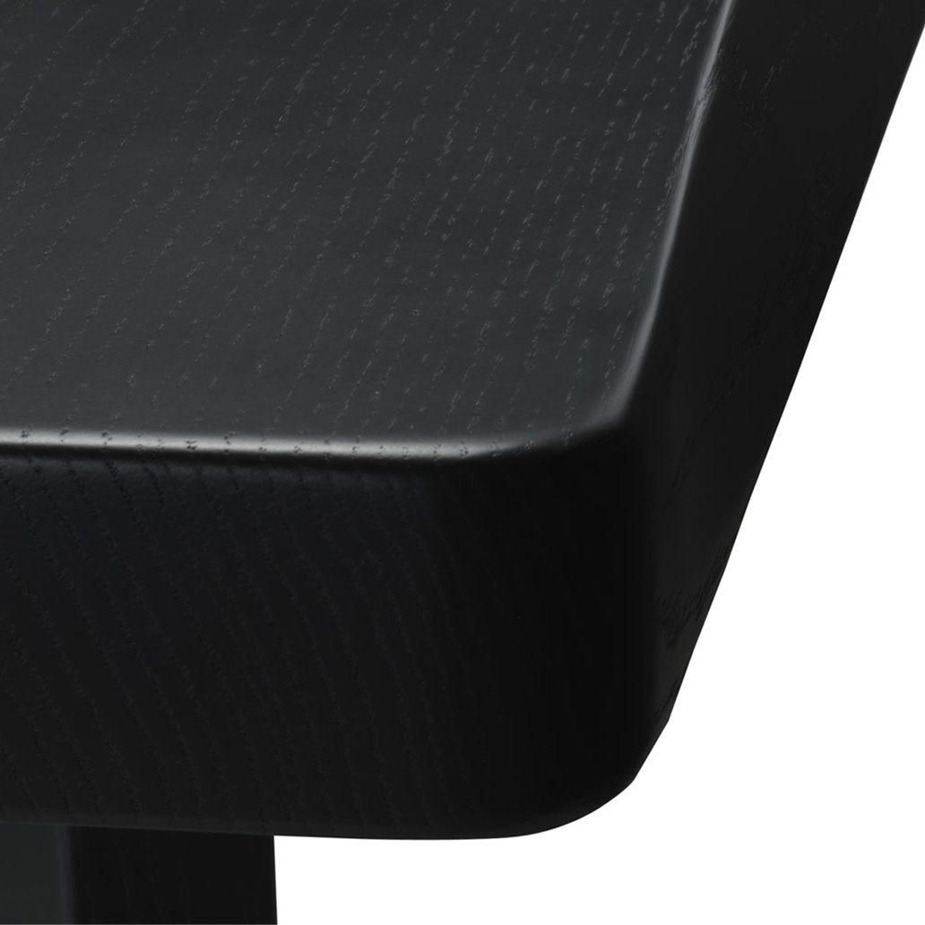 Mesa 515 Plana Roble Teñido Negro - Cassina