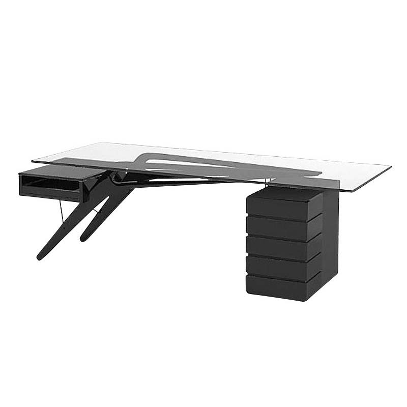 Mesa Cavour Roble teñido negro - Zanotta