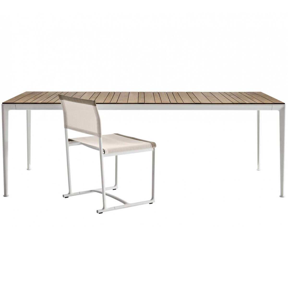 Mesa Mirto Outdoor rectangular Iroko - B&B Italia Outdoor Mesa Mirto Outdoor rectangular Iroko - B&B Italia Outdoor