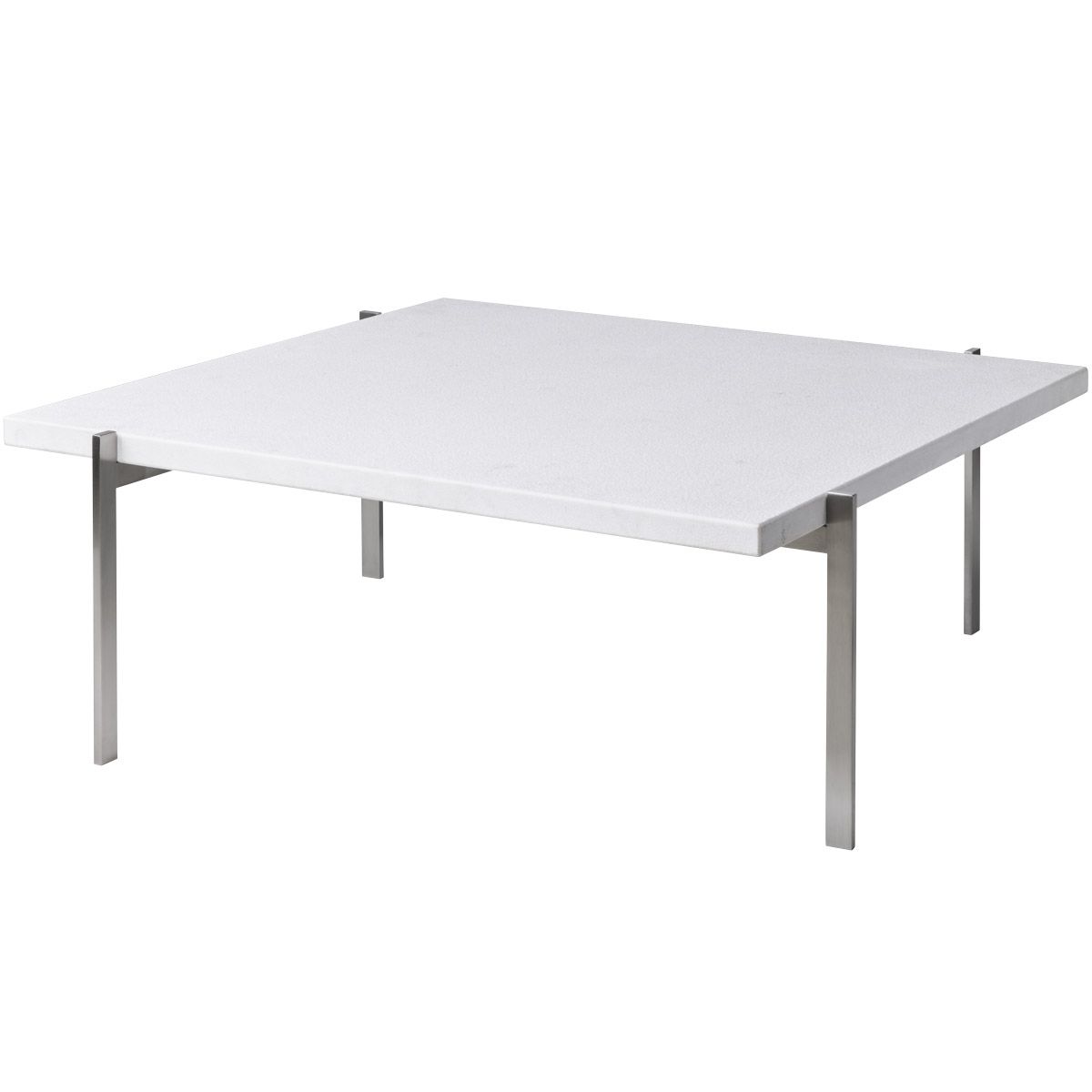 Mesa PK61 Mármol blanco - Fritz_Hansen