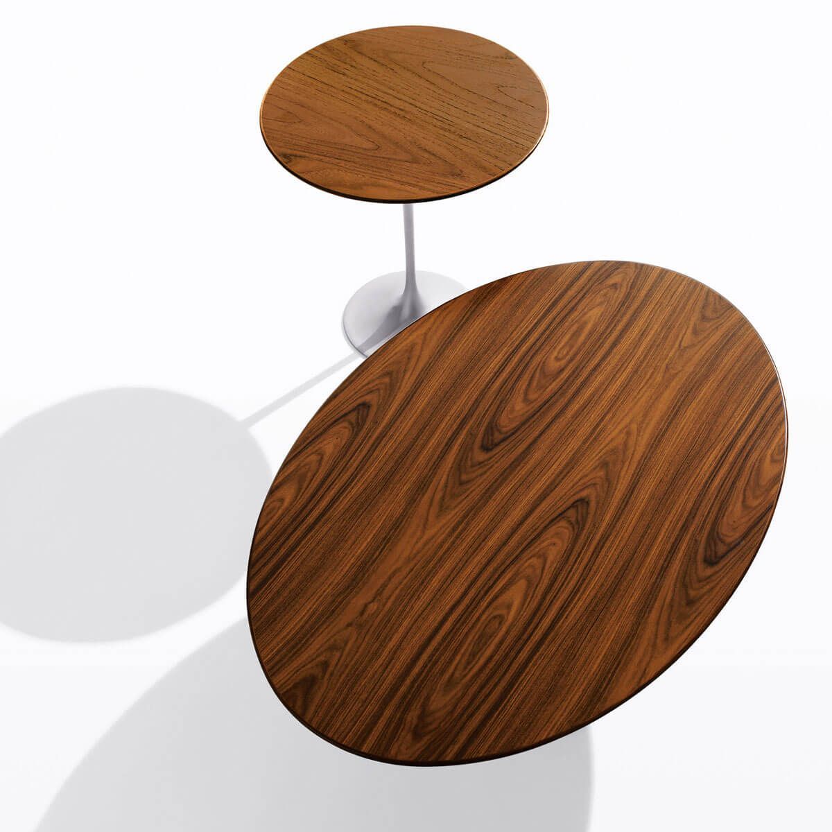 Mesa Tulip Saarinen Round Madera - Knoll Mesa Tulip Saarinen Round 91 madera - Knoll