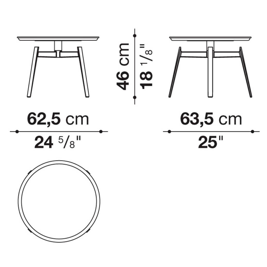 Mesita Husk Outdoor - B&B Italia Outdoor