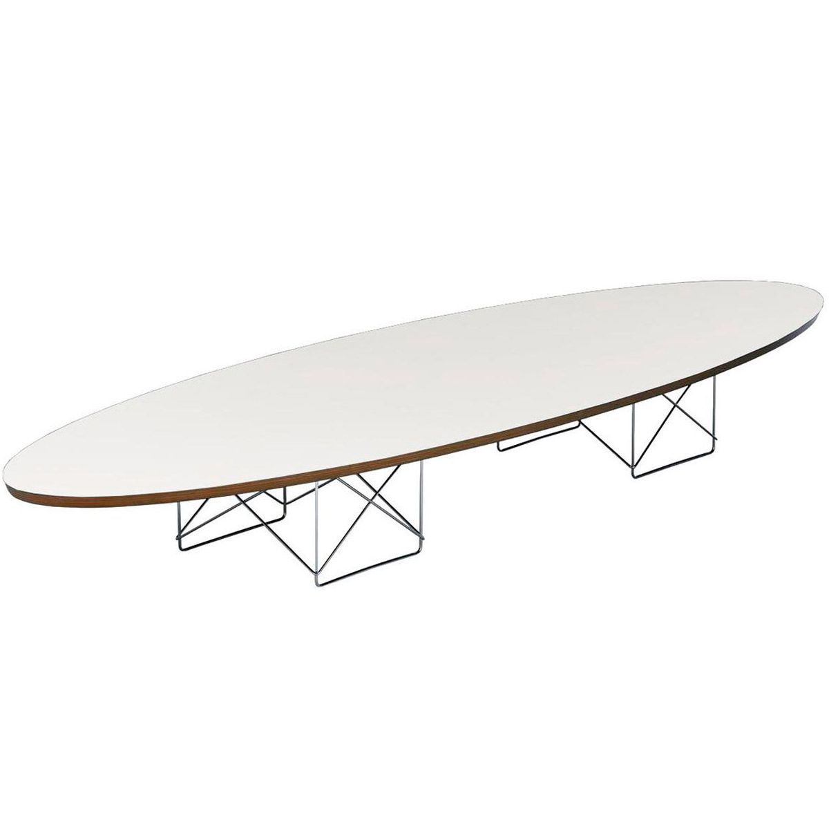 Mesa centro Elliptical Table HPL negro - Vitra (copia)