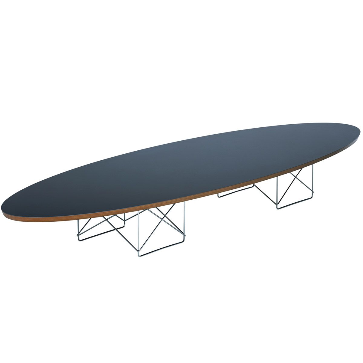 Mesa centro Elliptical Table HPL negro - Vitra (copia)