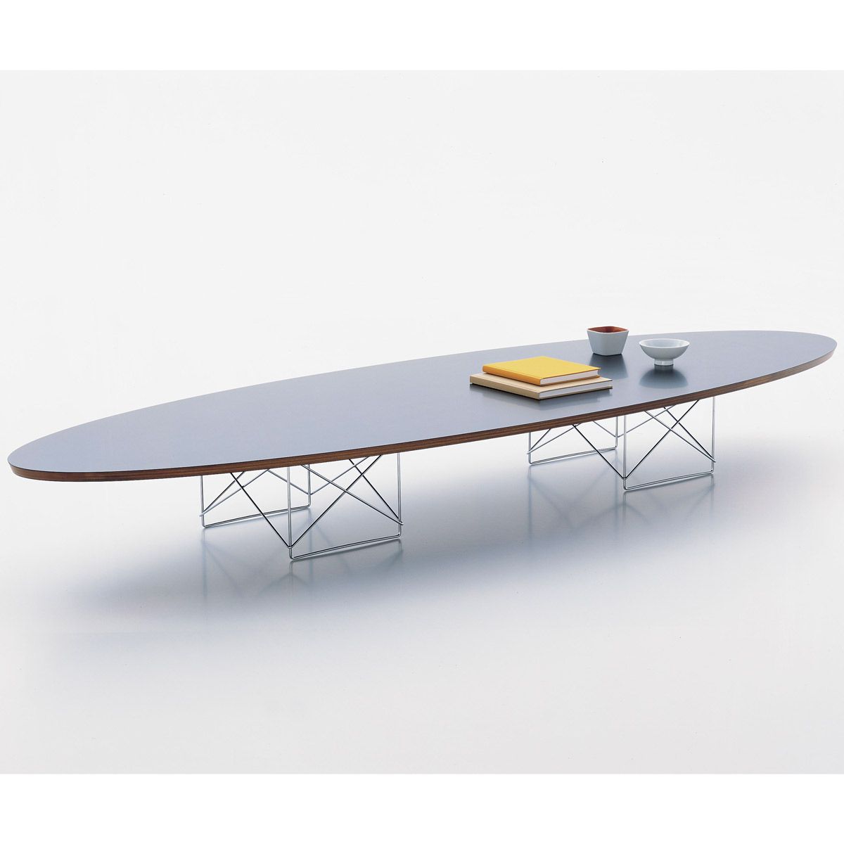 Mesa centro Elliptical Table Negro - Vitra