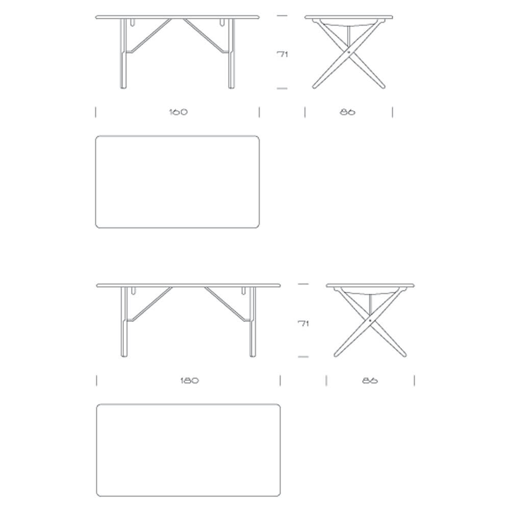 Mesa pp85 - PP Møbler