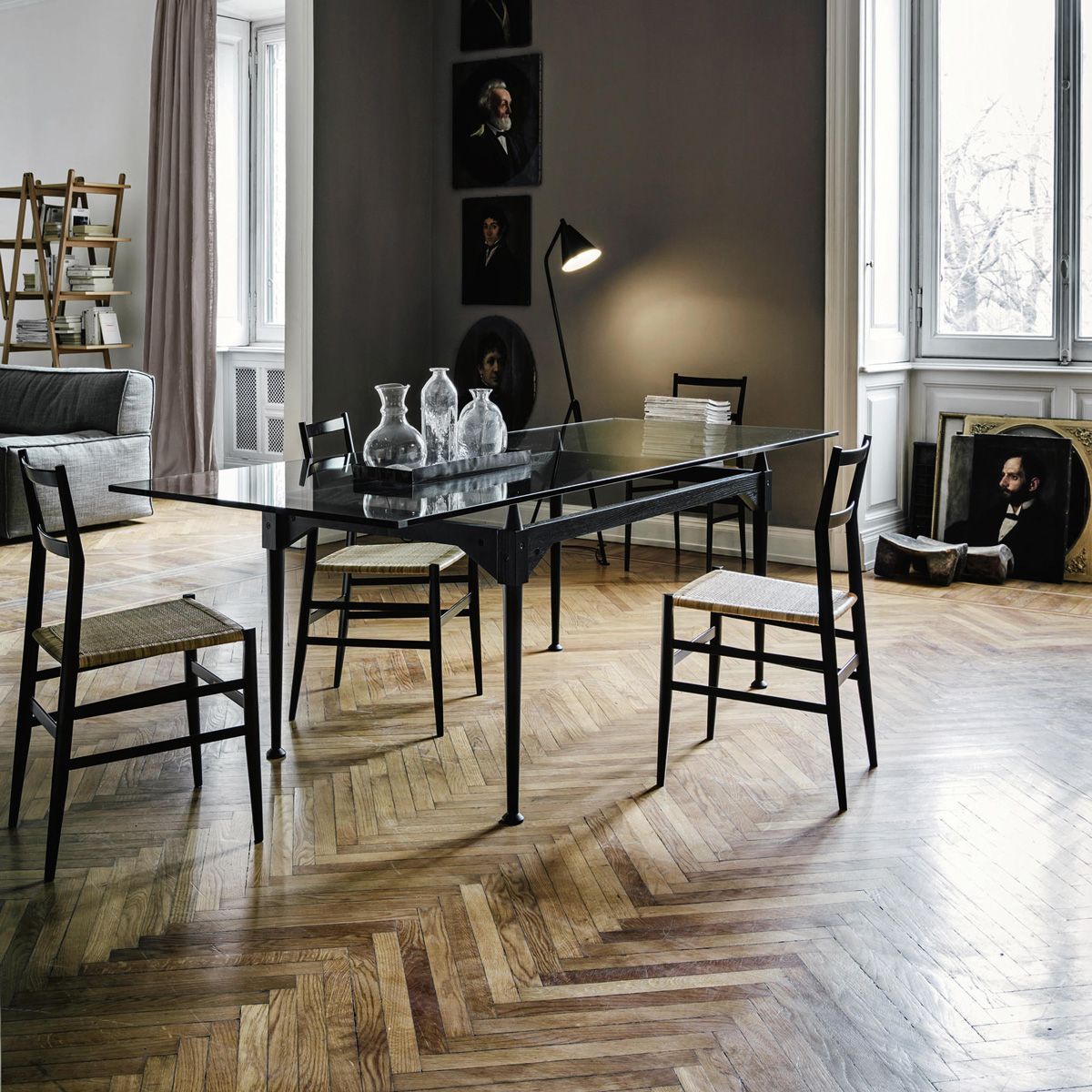 Mesa rectangular TL3 Fresno - Cassina