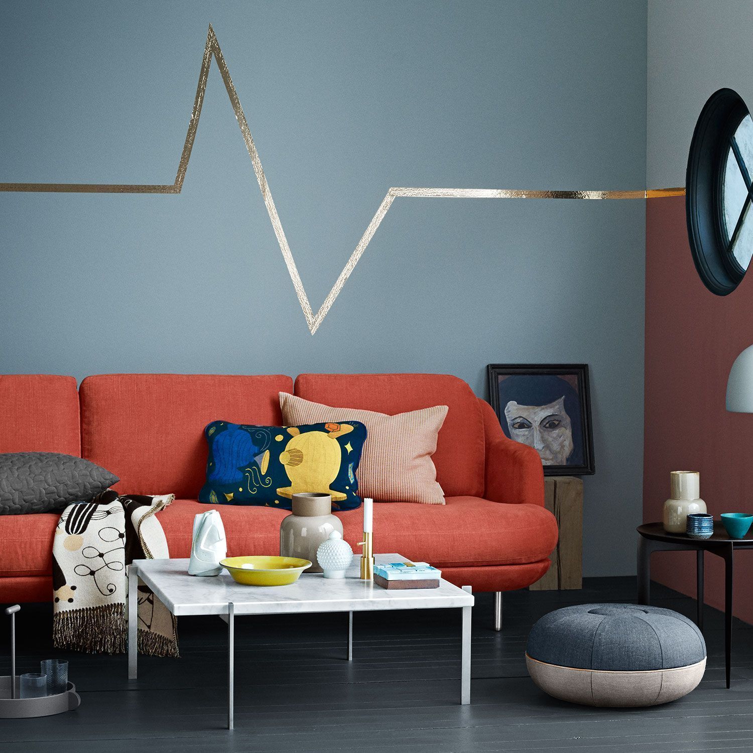 Pouf Cecilie Manz Pequeño - Fritz Hansen